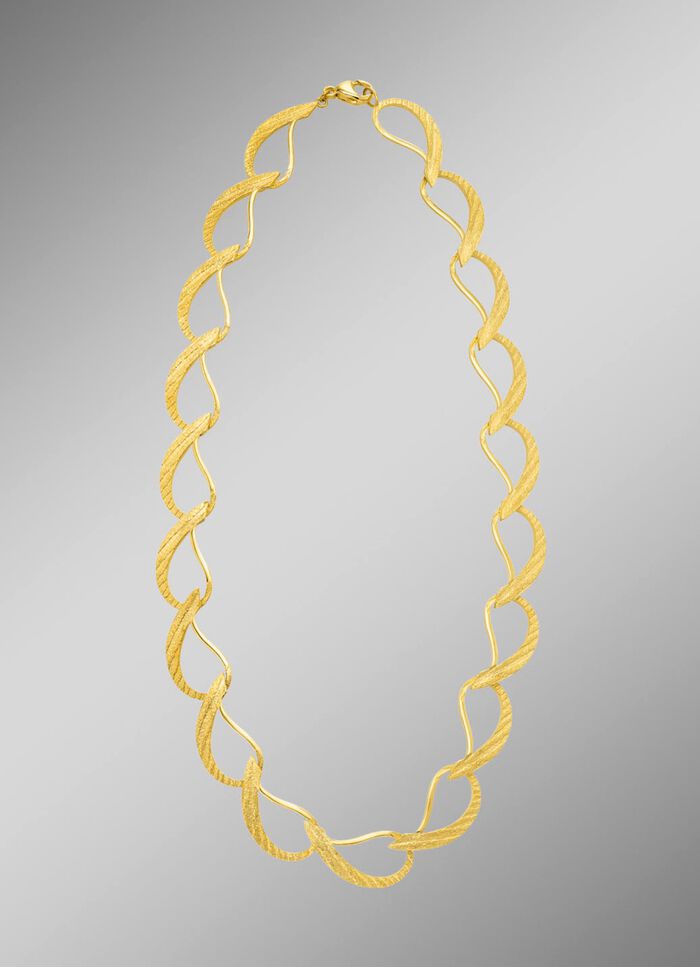 Vergulde zilveren ketting 