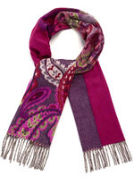 Sjaal met paisley-motief 