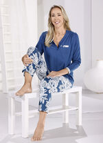 Set van twee katoenen pyjama's 