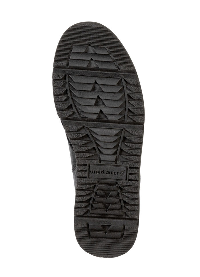 Waldläufer, comfortabele dames enkellaarsjes, winterschoenen, breedte H, met uitneembaar voetbed 