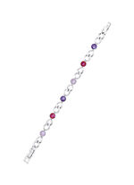 Roze kristallen armband 