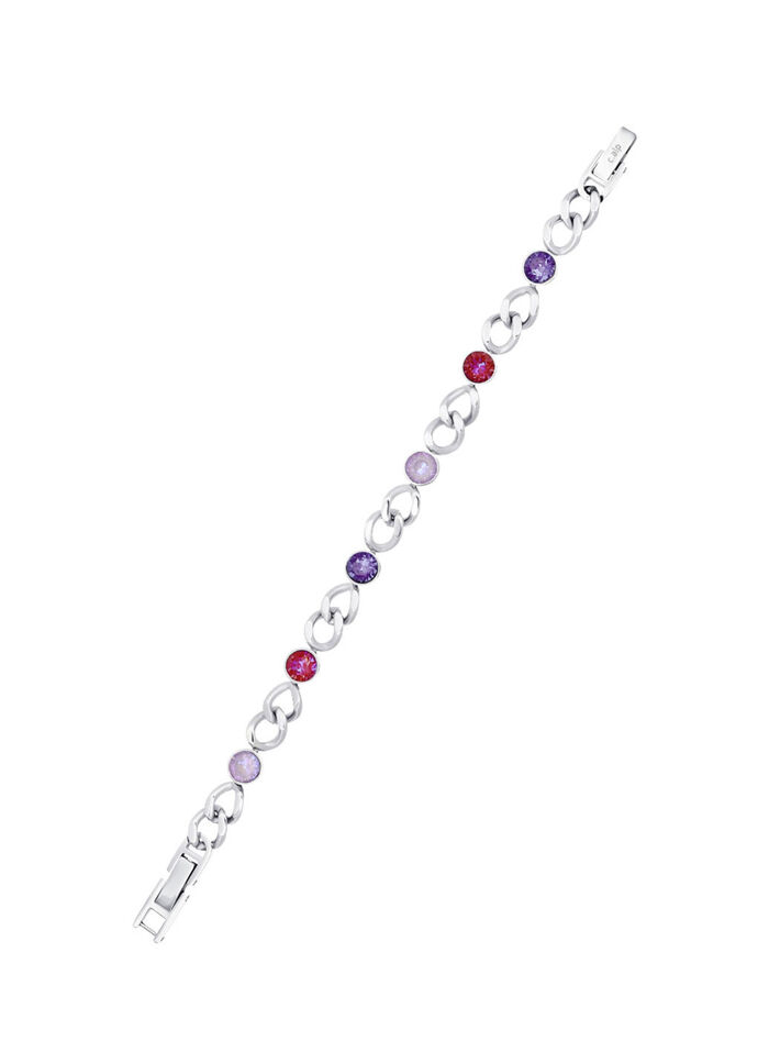 Roze kristallen armband 