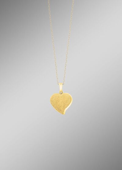 Betoverende hartvormige hanger 