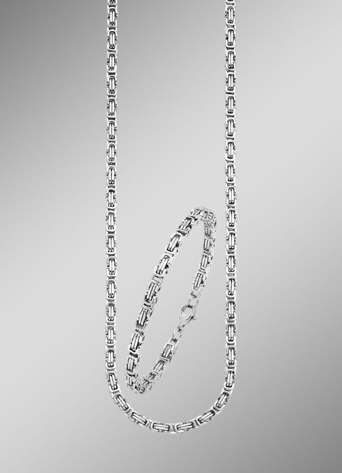 Tijdloze en krachtige koningskettingset 