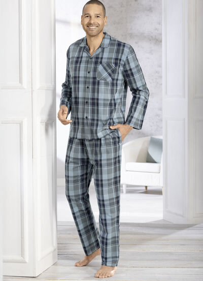 Comte pyjama met doorknooptopje 