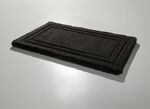 Halfrond vloerkleed ANTHRAZIT