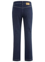Uitgebreid vervaardigde jeans 