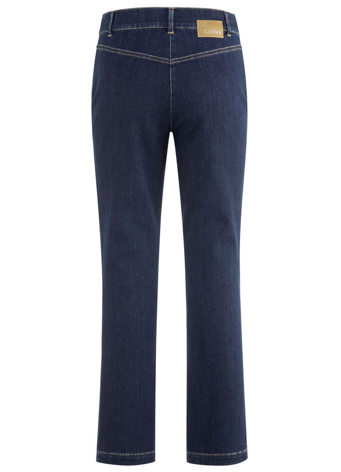 Uitgebreid vervaardigde jeans 