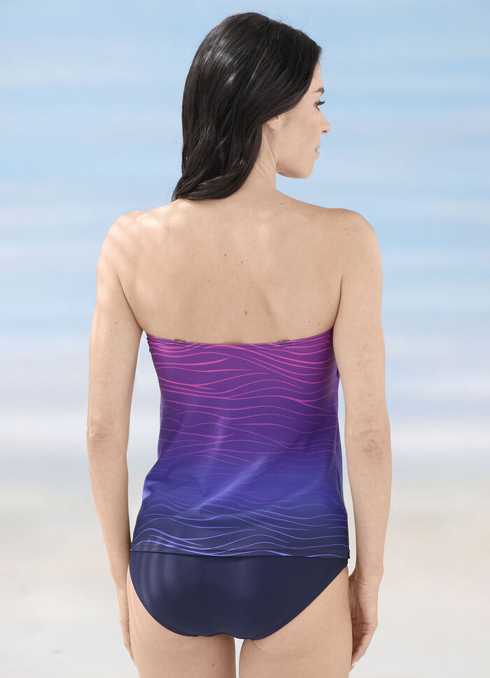 Laurina tankini met verstelbare en afneembare bandjes en zachte cups 