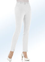 Pull-on-jeans WIT