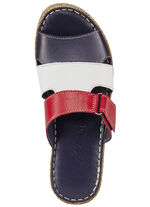 Andrea Conti muiltjes van nappaleer BLAUW-WIT-ROOD