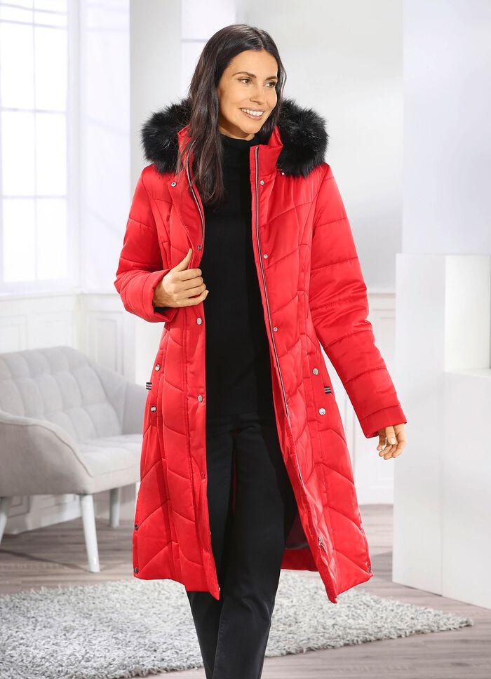 Jas met afneembare capuchon 