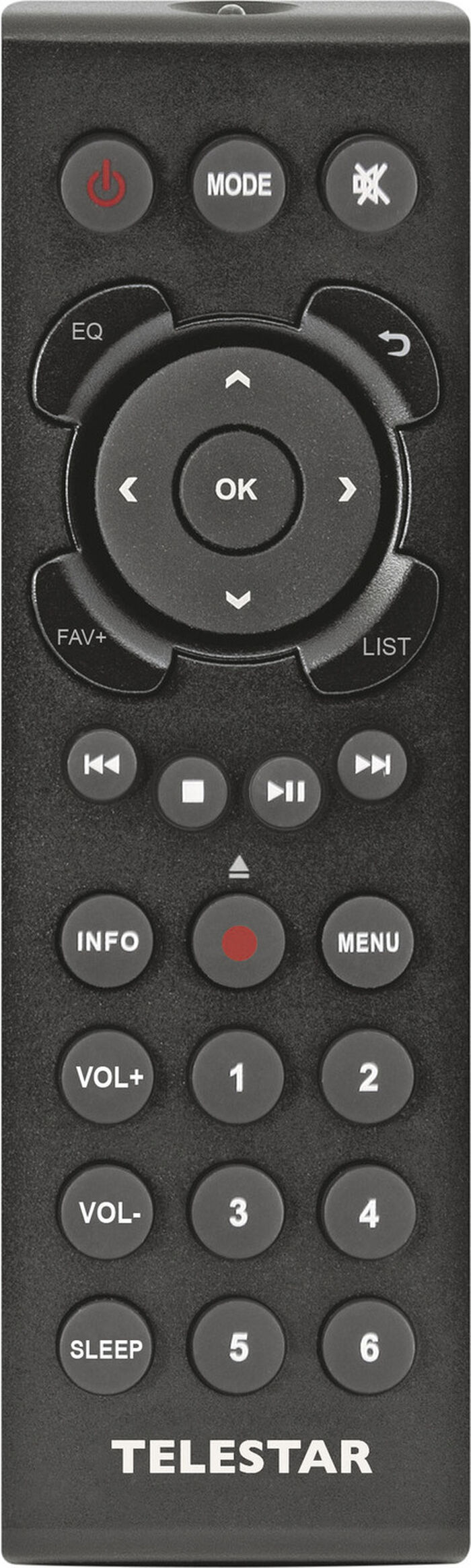 Internetradio met DAB+ ZWART