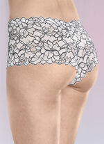 Tweepak broeken van elastisch kant 