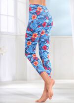 Legging in 7/8-lengte met een mooi bloemendessin 