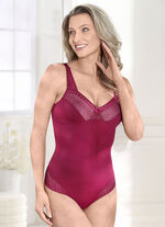 Laurina korset bodysuit met mooie elastische kant in de bovenste cups 