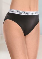 Sportieve slip met decoratieve elastische tailleband 