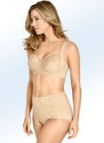 Miss Mary bh met elastische kanten inzetstukken BEIGE