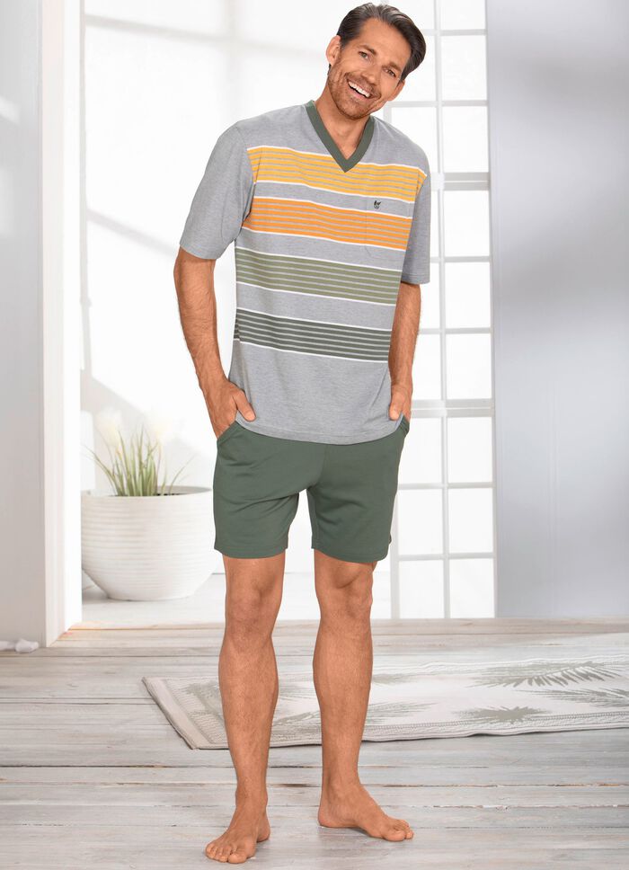 Hajo shorty met V-hals 