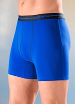 Set van vier broeken, effen met elastische tailleband 