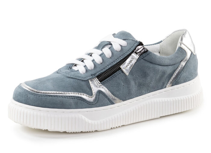 ELENA EDEN sneakers met contrasterende biezen JEANS