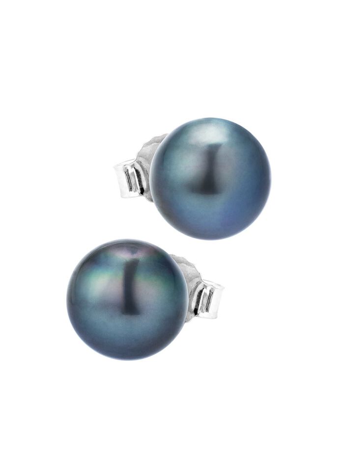 Elegante oorbellen met Tahitiaanse kweekparels 