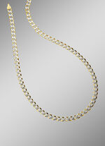 Stevige, diamantgecoate kinkettingset 