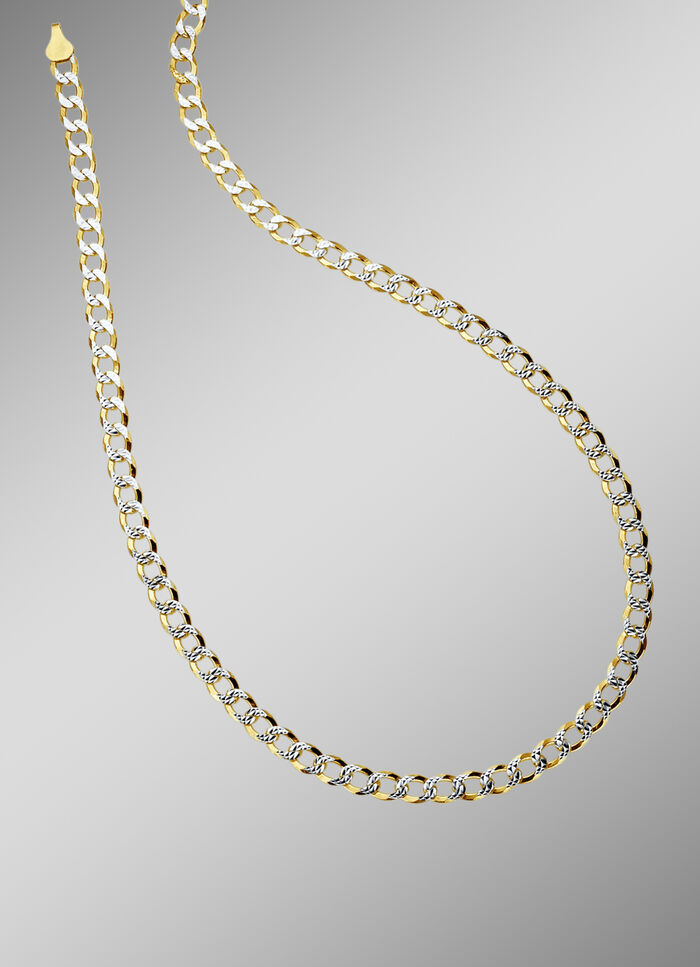 Stevige, diamantgecoate kinkettingset 