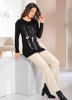 Shirt met geplaatste opdruk 