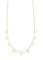 Stijlvolle ketting met zirkonia 