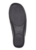 ELENA EDEN pantoffels van kalfsnappaleer ZWART