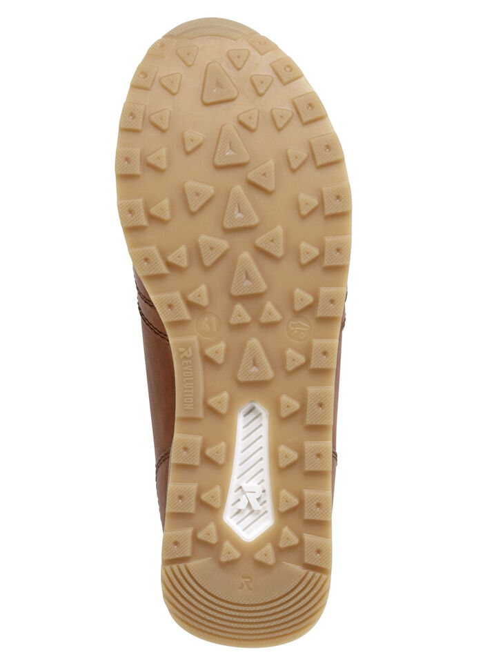Nappaleren sneakers COGNAC
