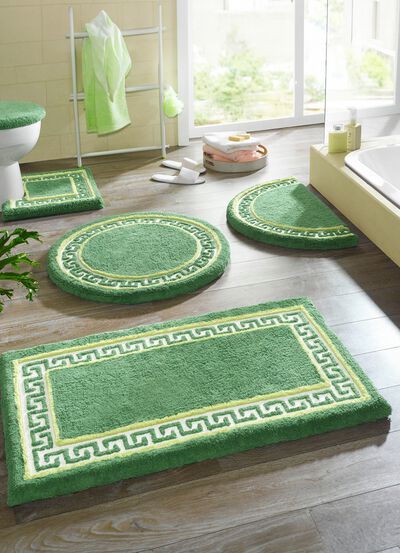 Badkamerset met meanderrand 