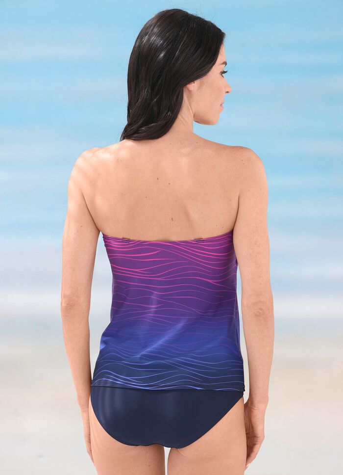 Laurina tankini met verstelbare en afneembare bandjes en zachte cups 