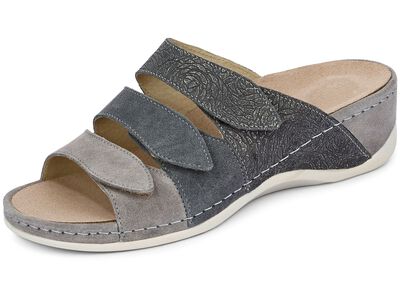 Mubb, comfortabele damesmuiltjes, breedte H, met uitneembaar voetbed 