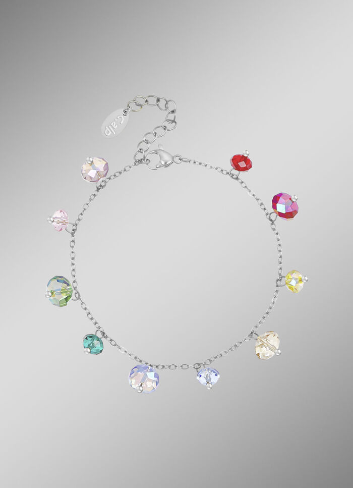 Armband met kleurrijke Swarovski®-kristallen 