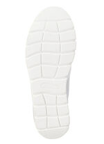 Waldl&auml;ufer vetersneakers met metallic reli&euml;f WIT-IJSGRIJS-LILA