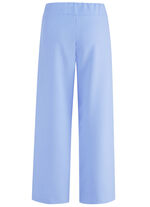 Broek in een modieus verkorte lengte LICHTBLAUW GEMÊLEERD