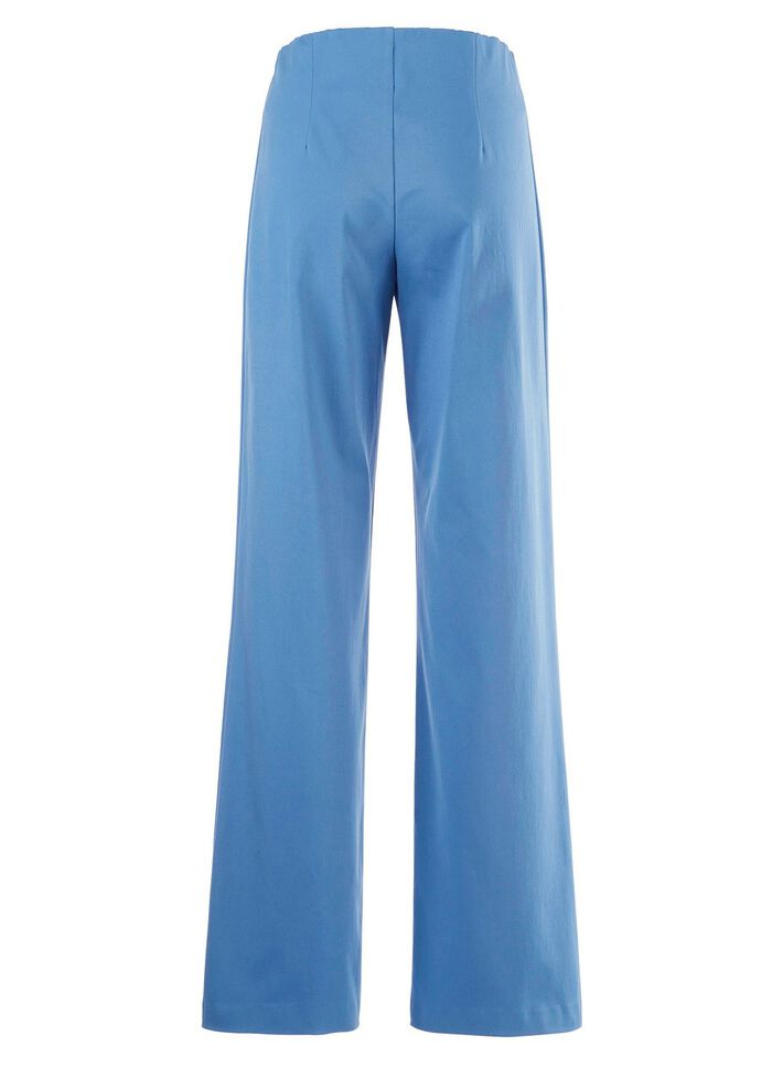 Zachte stretchbroek in modieuze breedte 