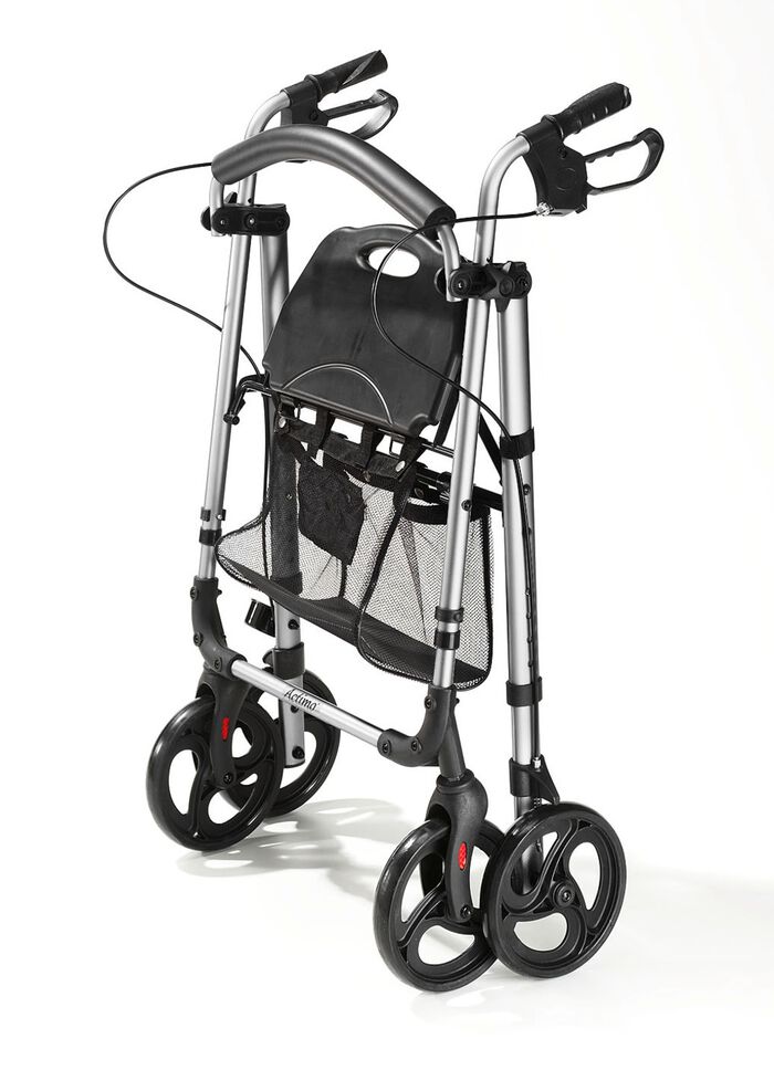 Opvouwbare aluminium rollator 