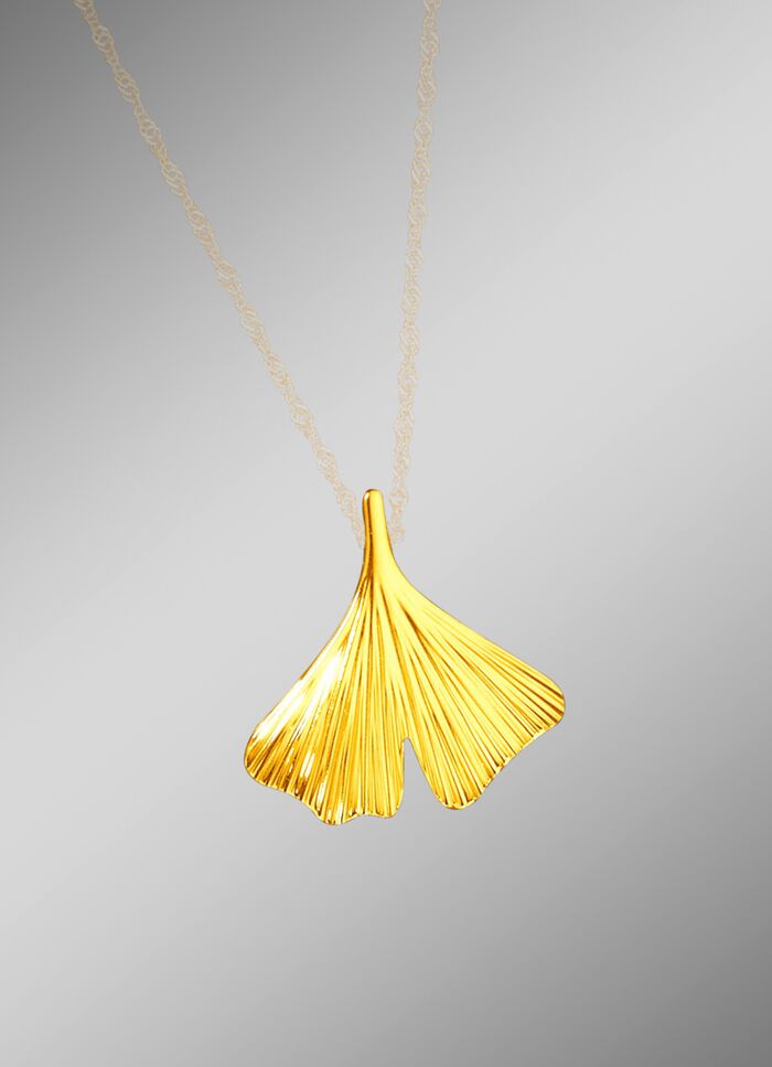 Hanger met ginkgoblad 