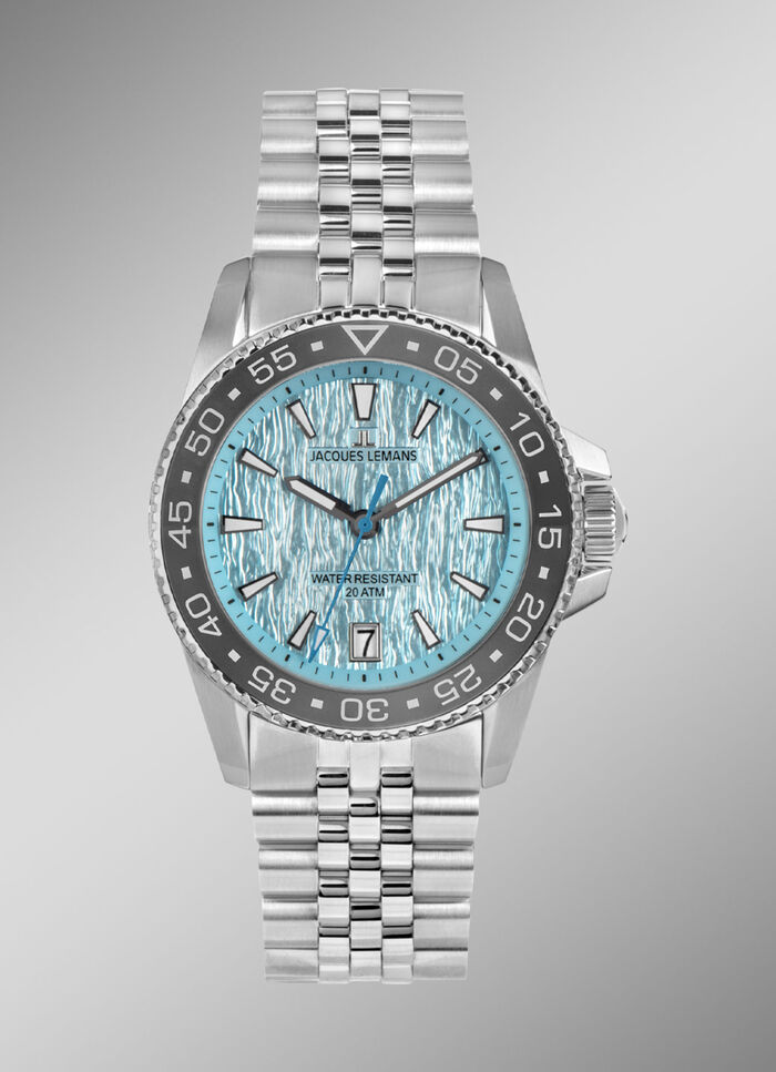 Jacques Lemans quartz herenhorloge 