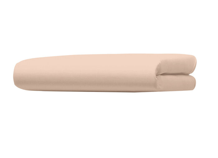 Dubbel jersey hoeslaken BEIGE