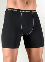 Vijfdelige set boxershorts met elastische tailleband 