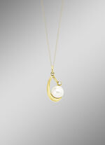 Edele eenvoud: hanger met zoetwaterparel 