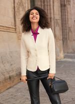 Blousejasje met schoudervullingen 