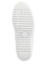 ELENA EDEN pantoffels met decoratieve knopen en elastische inzet PERLGRAU