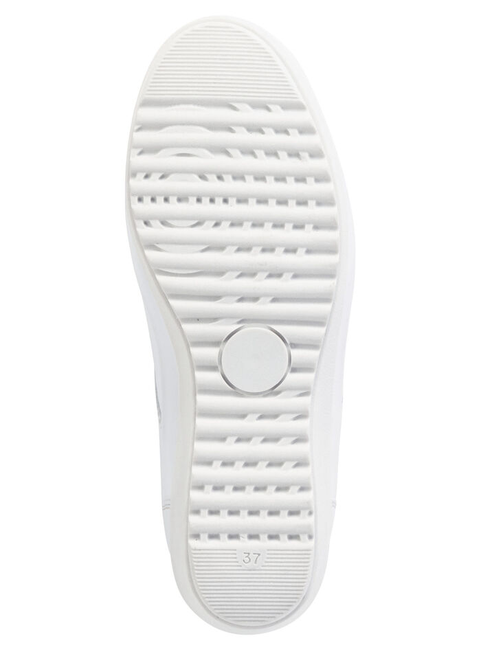 ELENA EDEN pantoffels met decoratieve knopen en elastische inzet PERLGRAU