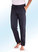 Broek met comfortabele elastische tailleband MARINE