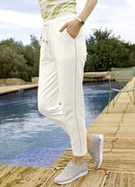 Broek in joggingstijl ECRU
